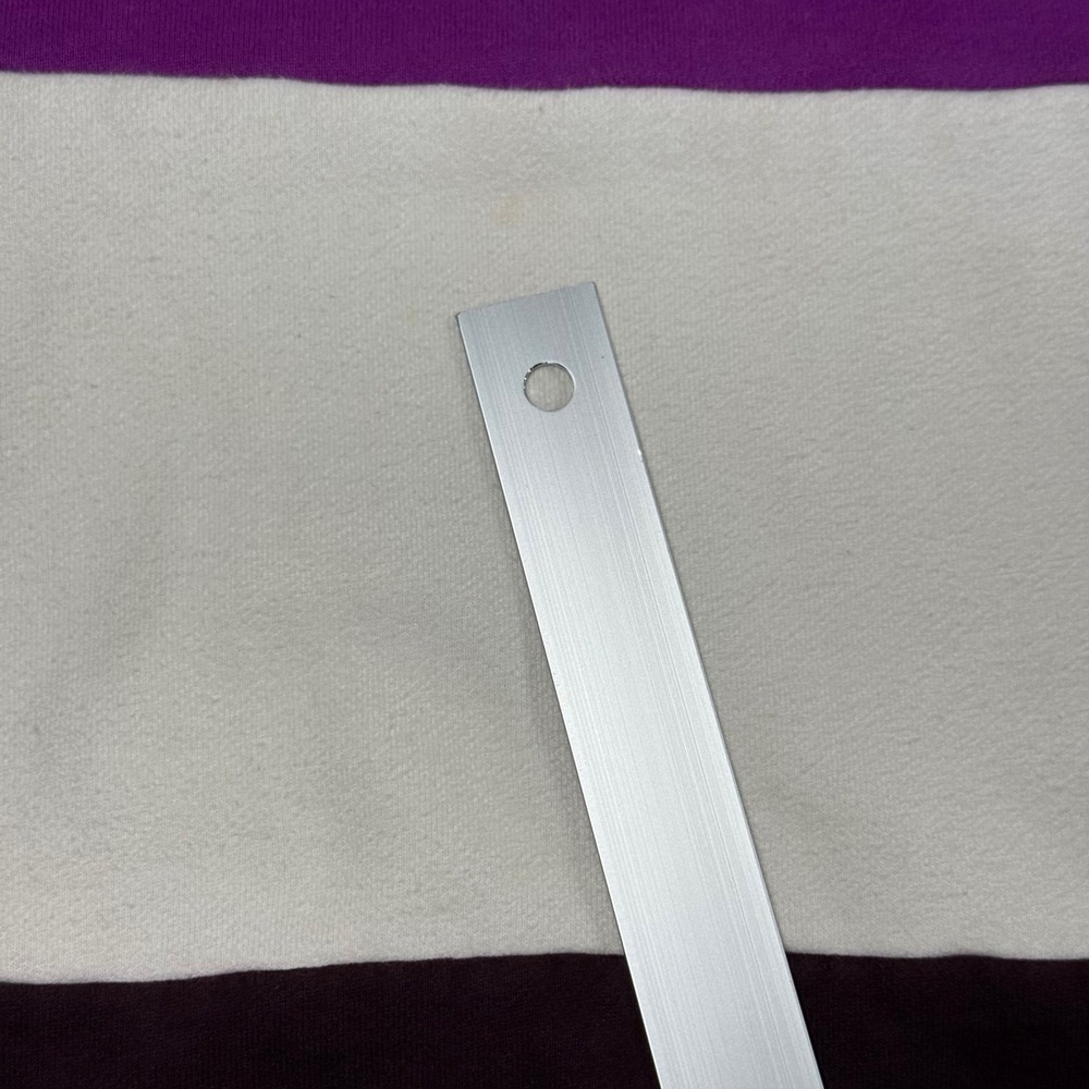 Tna Aritzia Colorblock Sweatshirt Size S Purple White Burgundy Crewneck Fleece - Picture 3 of 12